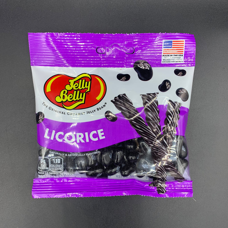 Jelly Belly - Black Licorice Flavour Jelly Beans, 99g (USA)