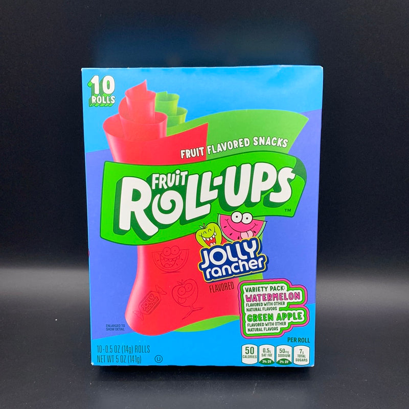 Fruit Roll-Ups - Jolly Rancher Variety Pack, 10 Pack, 141g (USA)