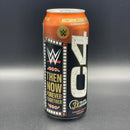 C4 ULTIMATE Energy - WWE Edition - Tri-Stim Experience, Carbonated Pre-Workout, Zero Sugar, Nectarine Guava Knockout Flavour, 473ml (USA)