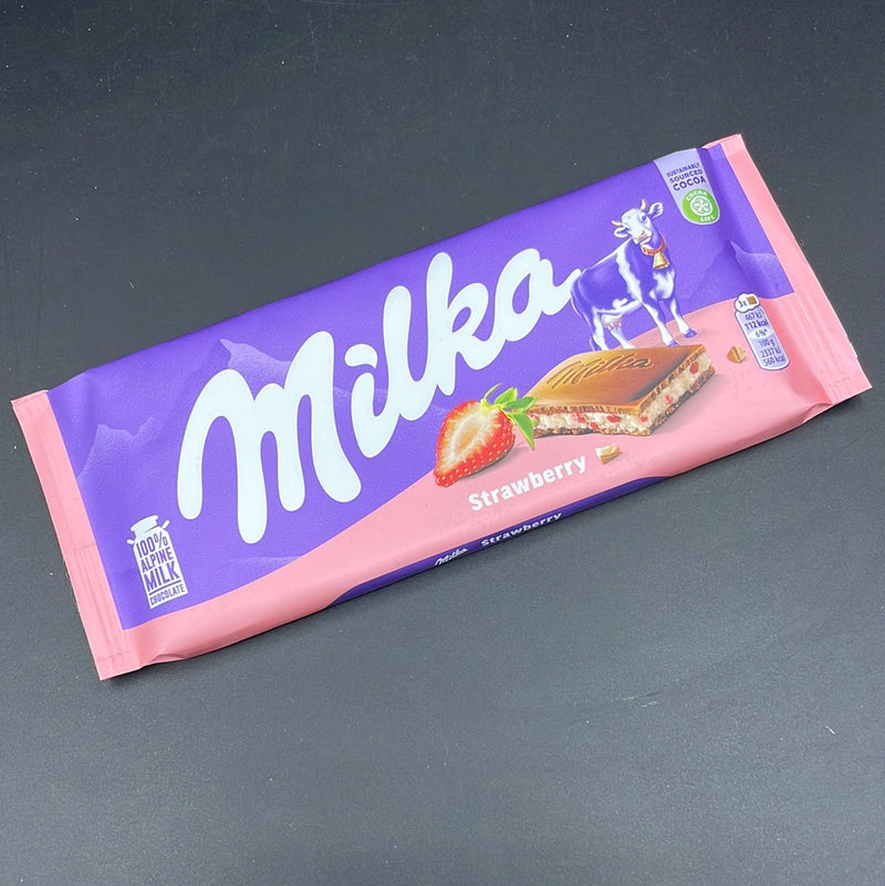 Milka Strawberry Flavour 100g (EURO)