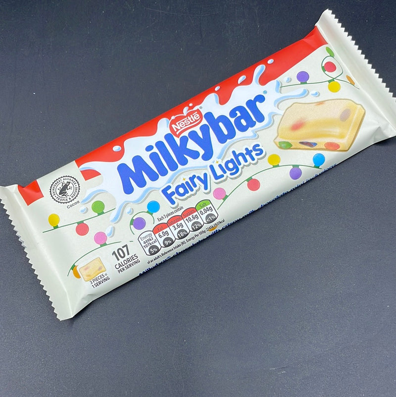 Nestle Milkybar Fairy Lights Bar! 100g (UK) CHRISTMAS EDITION