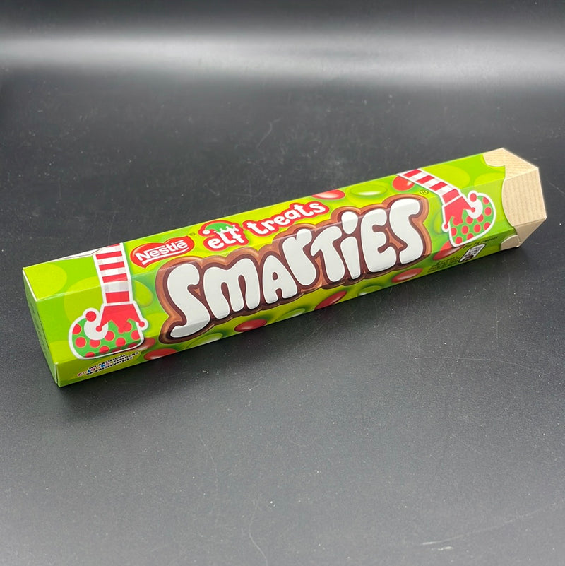 Nestle Elf Treats Smarties, 120g Tube (UK) CHRISTMAS EDITION