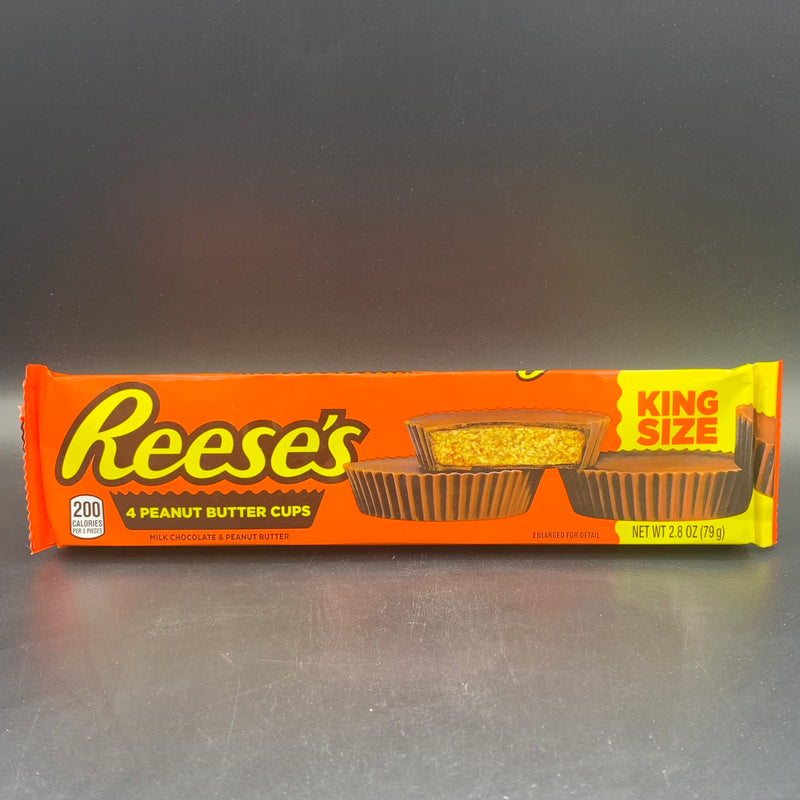Reese's - Choc Peanut Butter Cups, King Size, 79g (USA). SHORT DATE