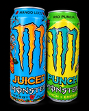 DUO Monster Juice, Energy + Juice - Rio Punch  + Mango Loco Flavour 500ml (UK)