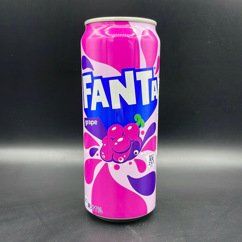 Fanta - Grape Flavour 500ml Can (JAPAN)