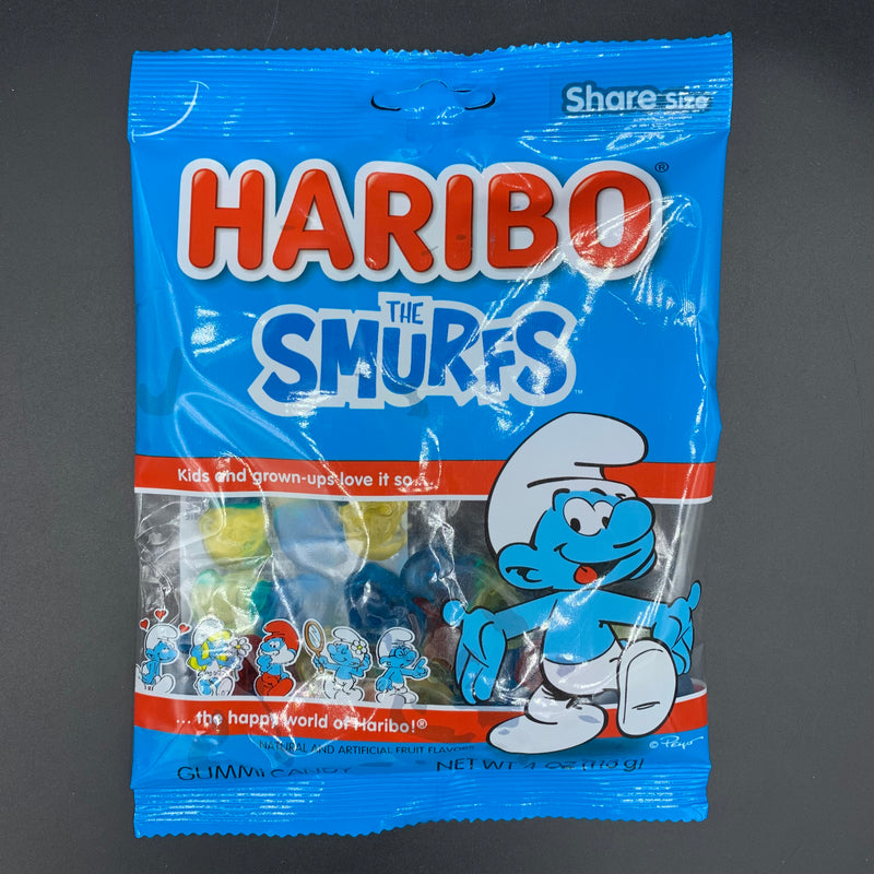 Haribo - Smurfs Gummy Candy, 113g (USA)