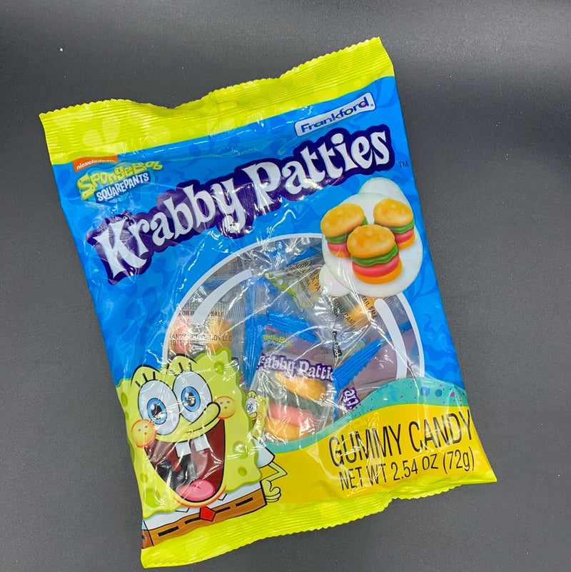 Frankford SpongeBob - Krabby Patties Gummy Candy, 72g (USA)