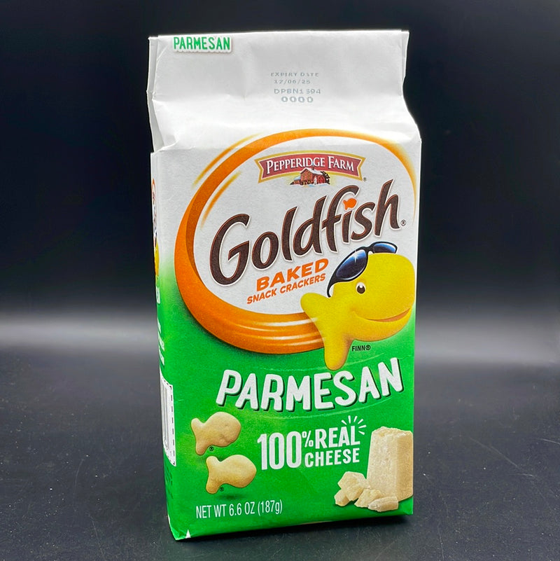 Pepperidge Farm Goldfish Baked Snack Crackers - Parmesan Flavour 187g (USA)