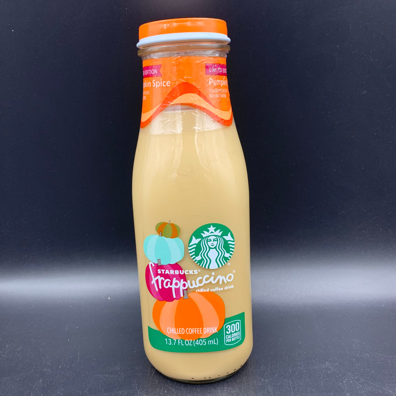 Starbucks Frappuccino - Pumpkin Spice Flavour, Chilled Coffee Drink, 405ml (USA) LIMITED EDITION FLAVOUR
