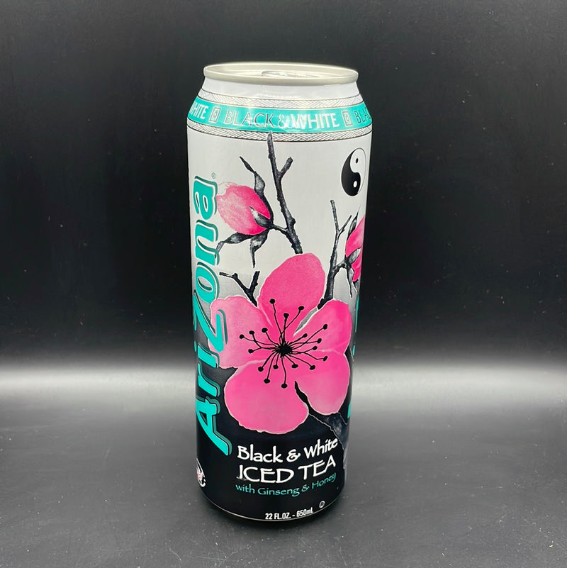 Arizona - Black & White, Iced Tea with Ginseng & Honey, 650ml (USA)