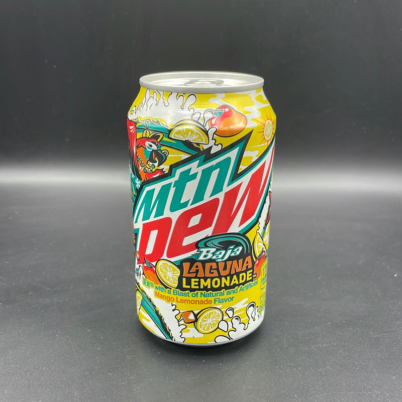 SPECIAL MTN DEW Baja Blast - Laguna Lemonade! 355ml (USA) SEASONAL FLAVOUR