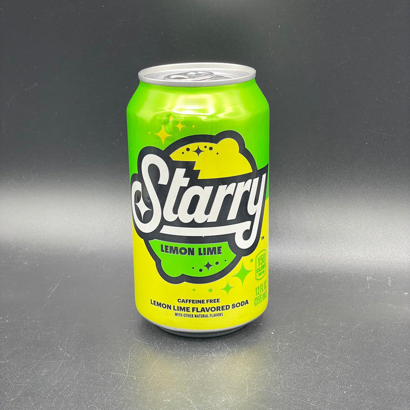 NEW Starry Lemon - Lime Flavoured Soda! 355ml (USA)