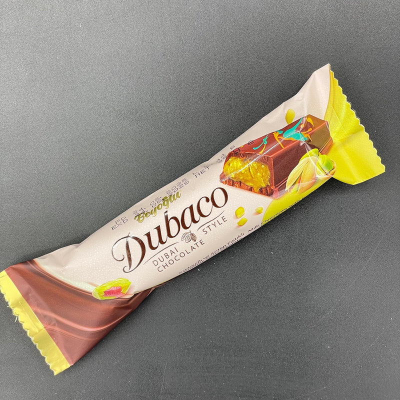 Beyoglu, Dubaco Dubai Style Chocolate - Milk Chocolate with Kadayif (kataifi) and Pistachio Cream 35g (EURO)