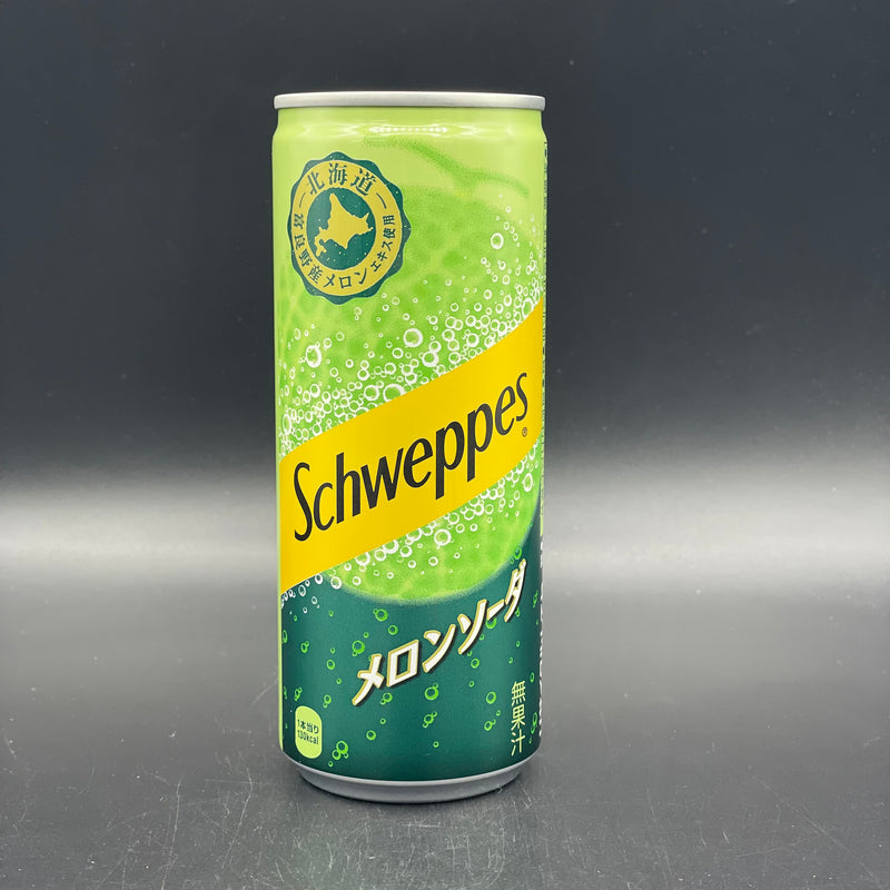 Schweppes - Melon Soda Flavour 250ml Can (JAPAN) LIMITED STOCK