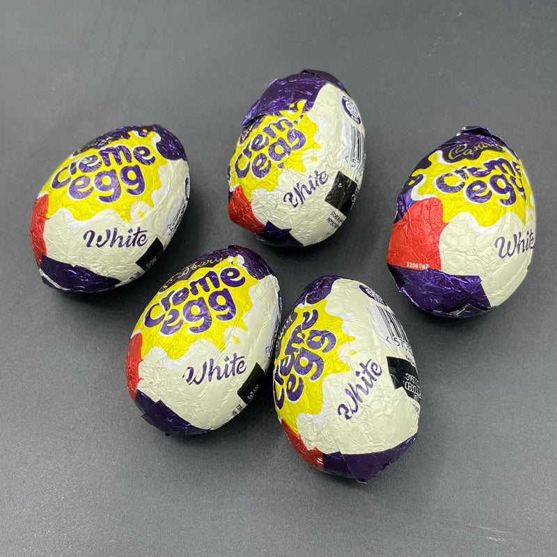 NEW Cadbury Creme Egg 5-PACK! WHITE Chocolate 40g Each (UK) LIMITED STOCK