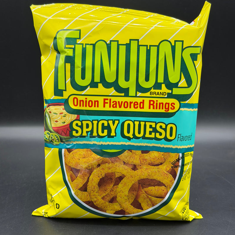 Funyuns Onion Flavoured Rings - Spicy Queso Flavour! 53g (USA)
