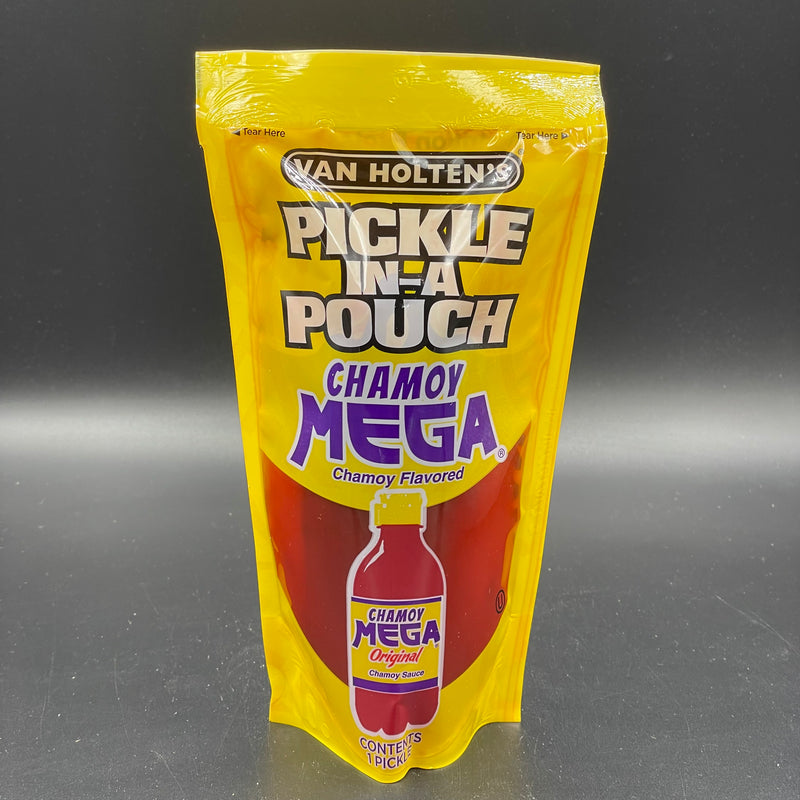 Van Holten’s Pickle In A Pouch - Chamoy MEGA, Chamoy Flavoured - 1 Giant Pickle! (USA) LIMITED STOCK