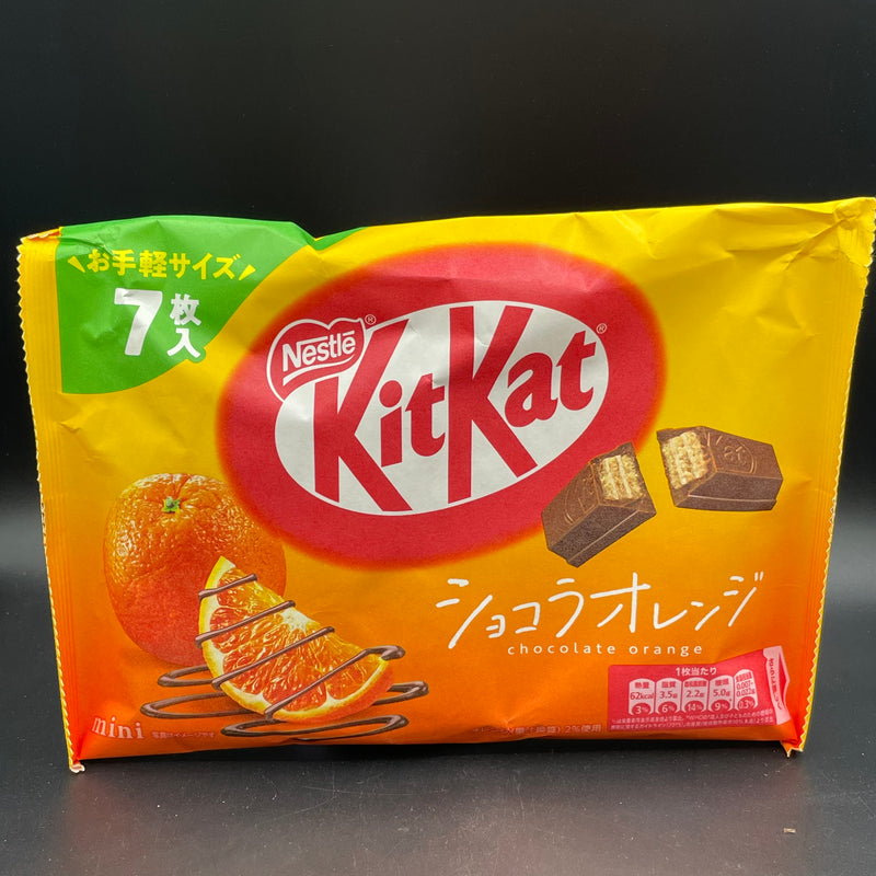 Nestle Kit Kat Mini - Chocolate Orange Flavour, Whole Bag (JAPAN) LIMITED STOCK