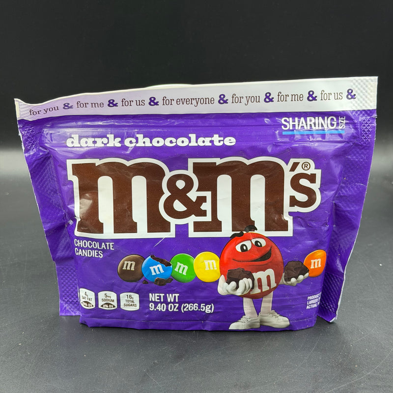 M&M’s - Dark Chocolate Flavour, Big Sharing Size 266g (USA)