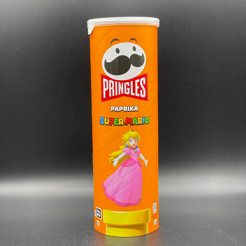 Pringles - Super Mario Edition! Princess Peach, Paprika Flavour Potato Crisps 165g (EURO)
