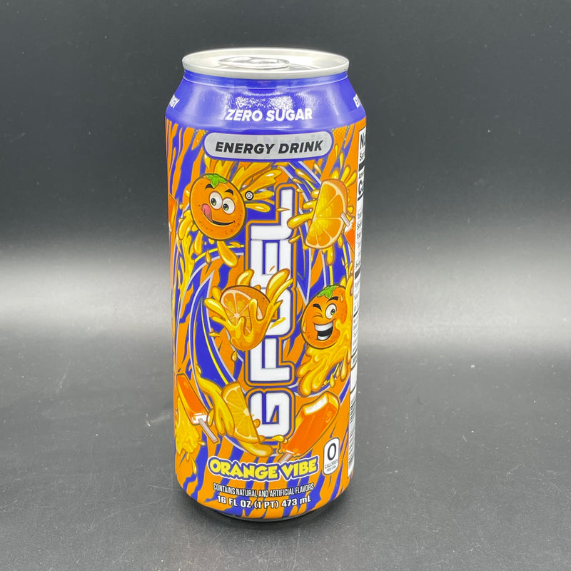 NEW G Fuel Energy Drink - Orange Vibe Flavour! Energy & Focus, Zero Sugar 473ml (USA)