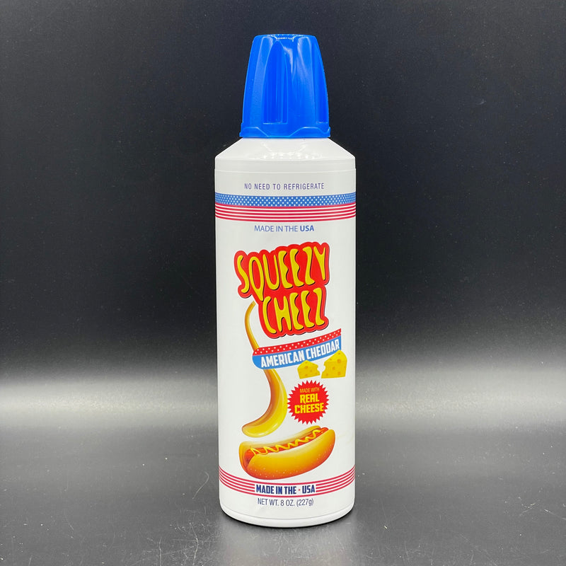 Squeezy Cheez, American Cheddar Cheese Flavour 227g (USA)