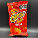 Cheetos Bolitas (Balls) - Baked Snack Made From Healthy Corn Semolina, Cheese, & Chili! 110g (MEXICO)