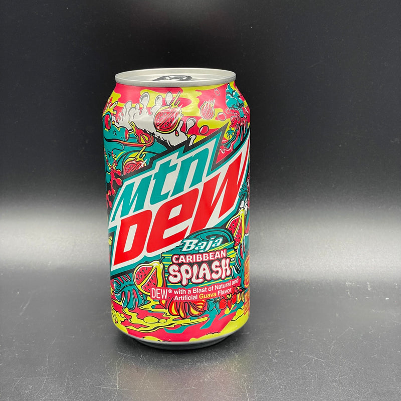 NEW MTN Dew Baja Caribbean Splash (Mountain Dew) - Dew with a blast of