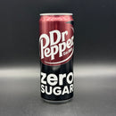 Dr Pepper - ZERO SUGAR, Original Flavour, 330ml (EURO)