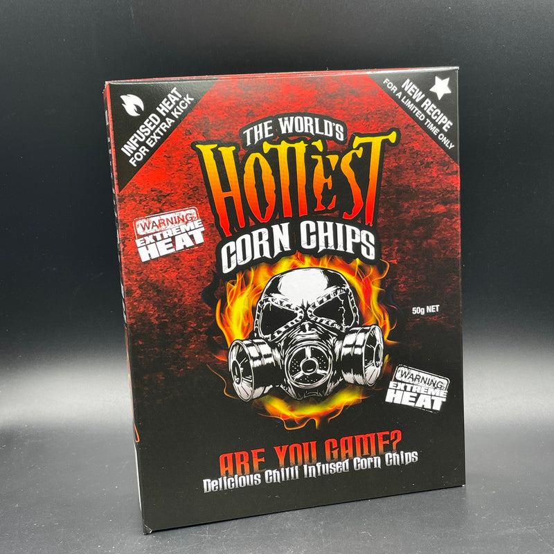 The World's Hottest Corn Chips - are you game? 50g (AUS