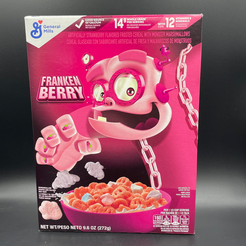 NEW Monster Cereals - Franken Berry Cereal 272g (USA)
