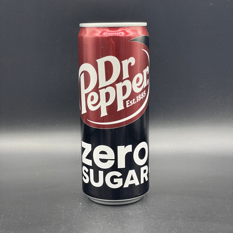 Dr Pepper ZERO SUGAR - Original Flavour, 330ml (EURO)