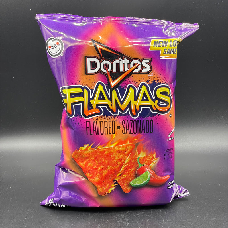 Doritos FLAMAS! Spicy Pepper & Zesty Refreshing Lime Flavoured Tortilla Chips 70g (MEXICO)
