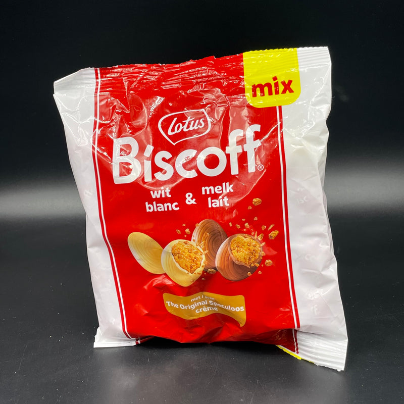 NEW Lotus Biscoff Filled MIXED - Milk & White Chocolate Eggs 250g (EURO) SPECIAL EDITION
