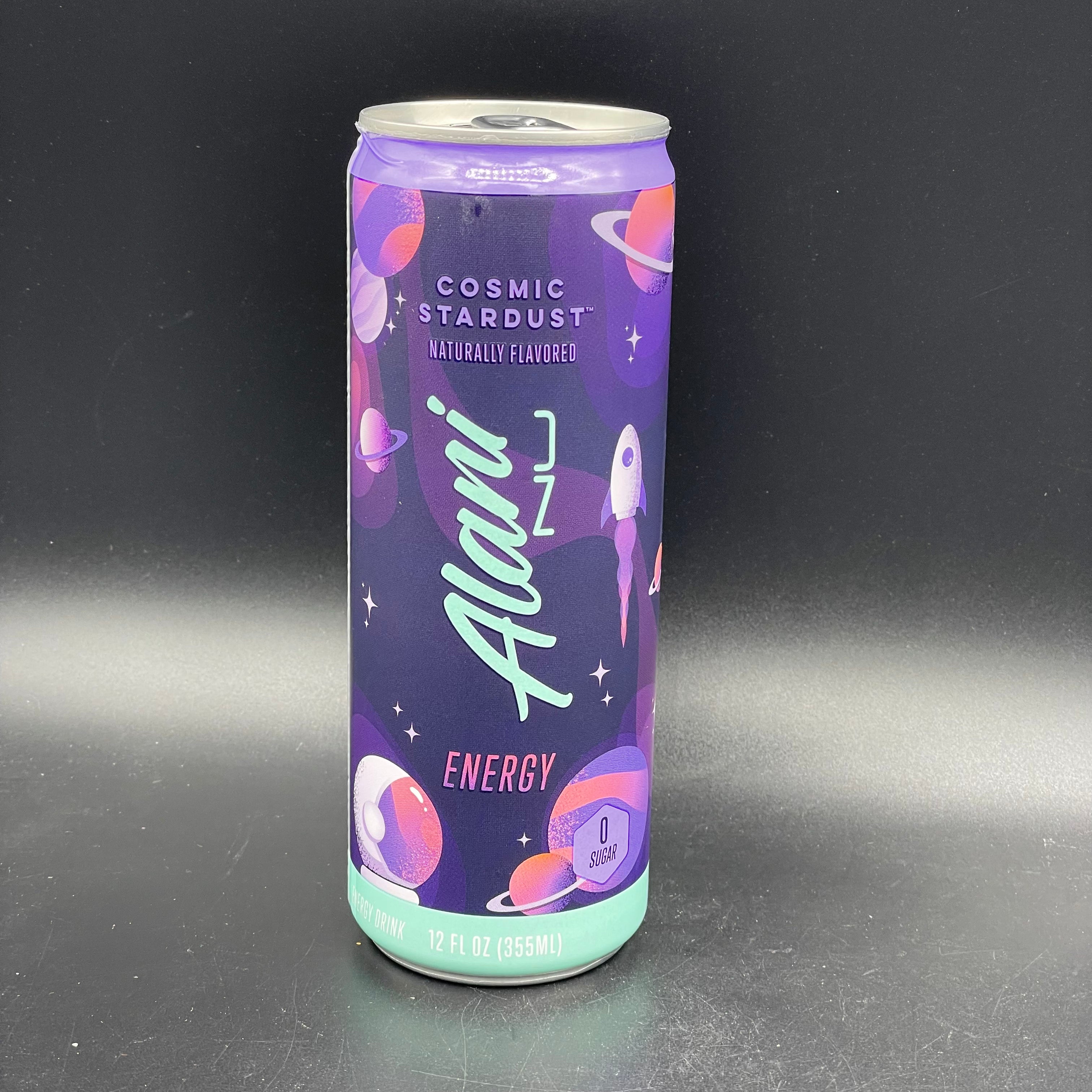 NEW Alani Nu Energy Drink - Cosmic Dust Flavour. Zero Sugar 355ml (USA