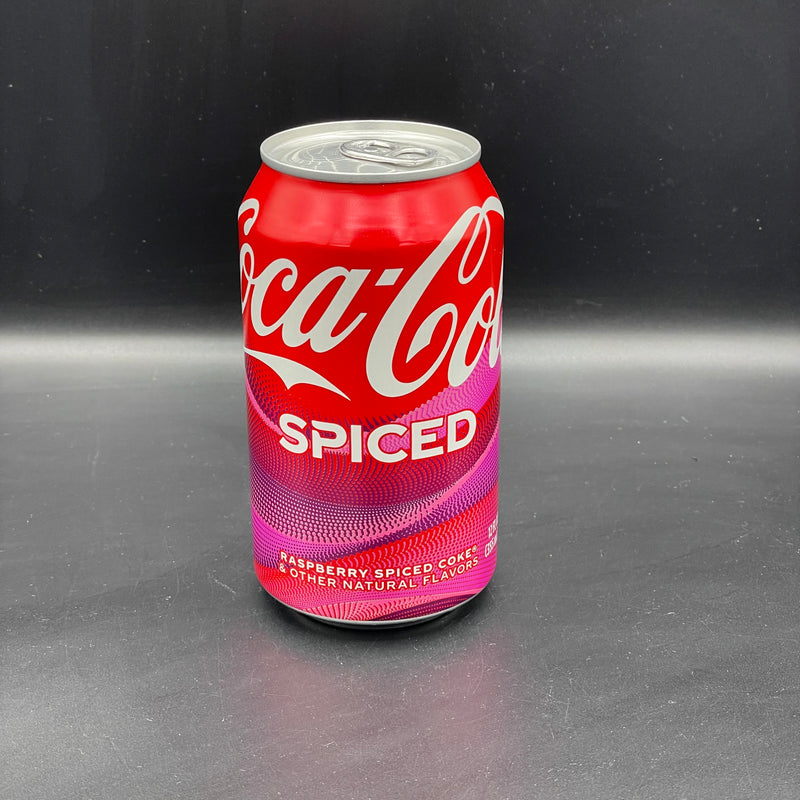 LIMITED EDITION Coca Cola Spiced! Raspberry Spiced Coke 355ml (USA)