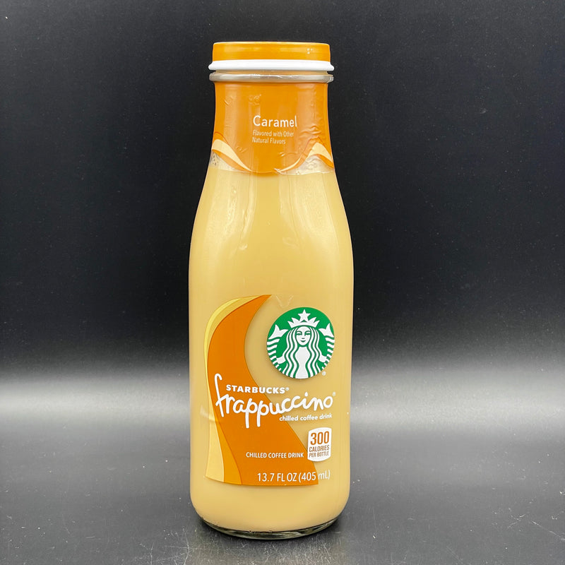 Starbucks Frappuccino - Caramel Flavour, Chilled Coffee Drink 405ml (USA)