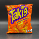 NEW Barcel Takis - Intense Nacho Non Spicy - Cheese Flavoured Tortilla Chips, 92g (USA