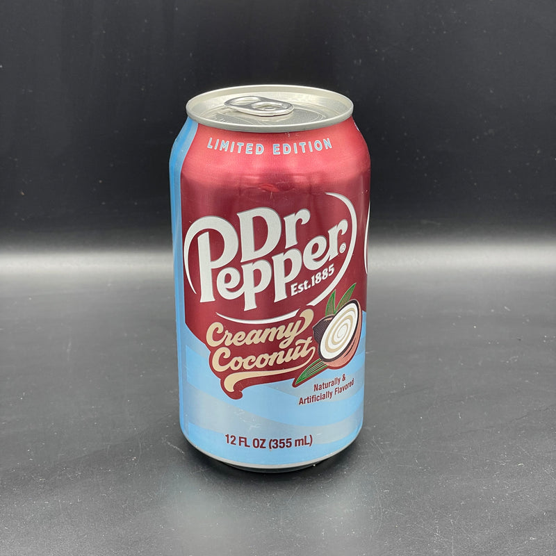 Dr Pepper - Creamy Coconut Flavour, 355ml (USA) NEW