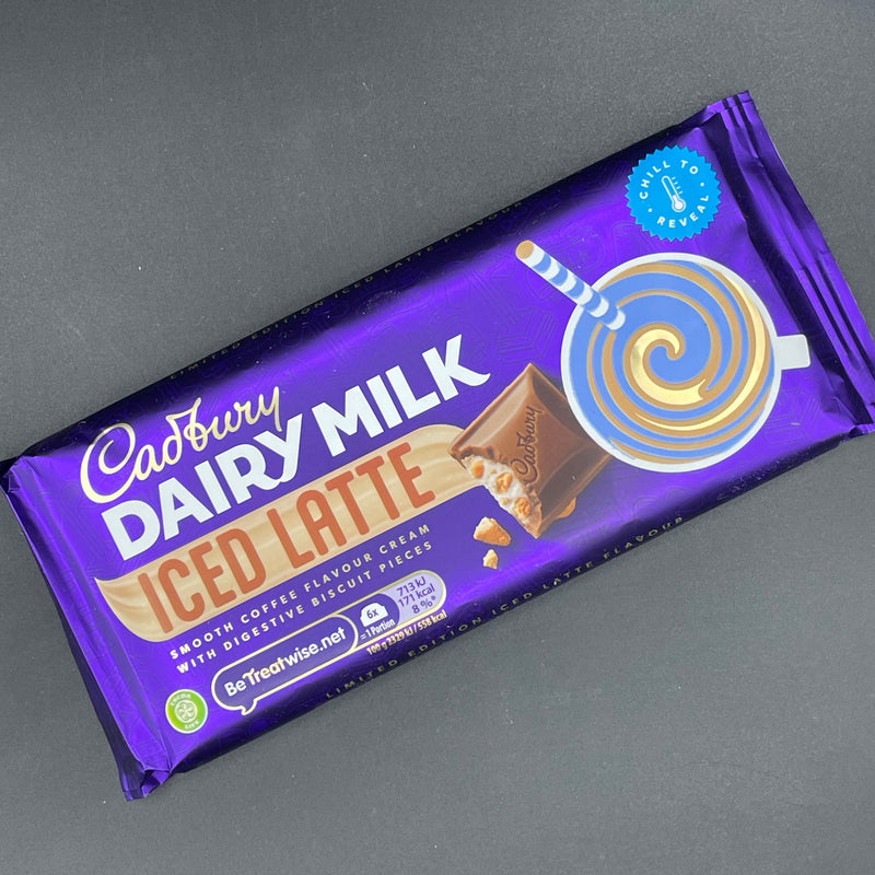 Cadbury Dairy Milk - Iced Latte Flavour Chocolate Block 122g (UK) LIMITED EDITION