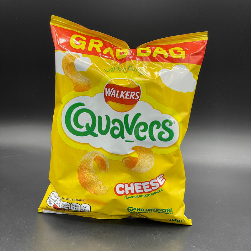 Walkers Quavers - Cheese Flavour! 34g (UK)