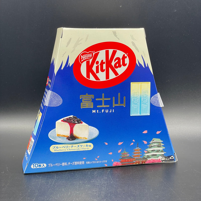 Nestle Kit Kat Mt. Fuji, Blueberry Cheesecake Flavour, 10 Piece Box (JAPAN) PREMIUM LINE
