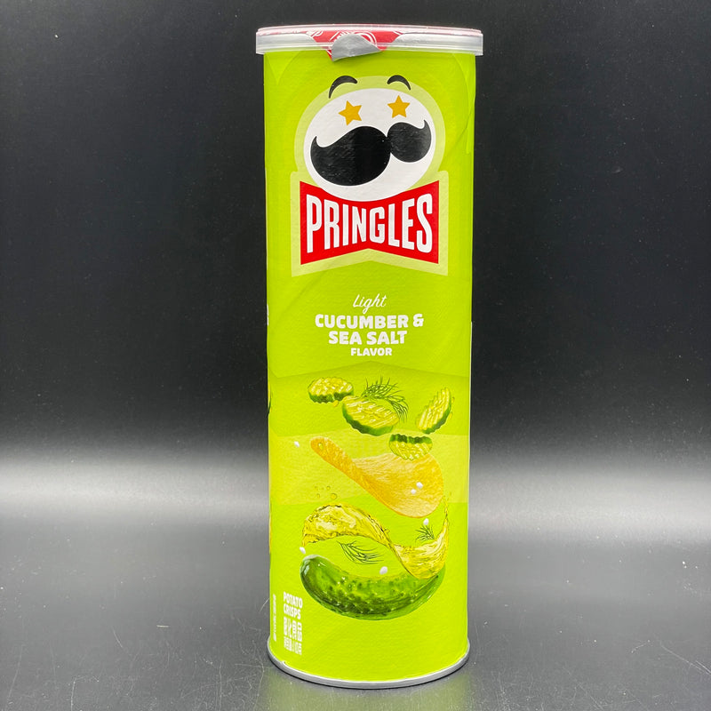 Pringles - Light, Cucumber & Sea Salt Flavour Potato Crisps 110g (ASIA)