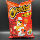 Cheetos, Ketchup Flavour! Puffed Corn Snacks 150g (EURO)