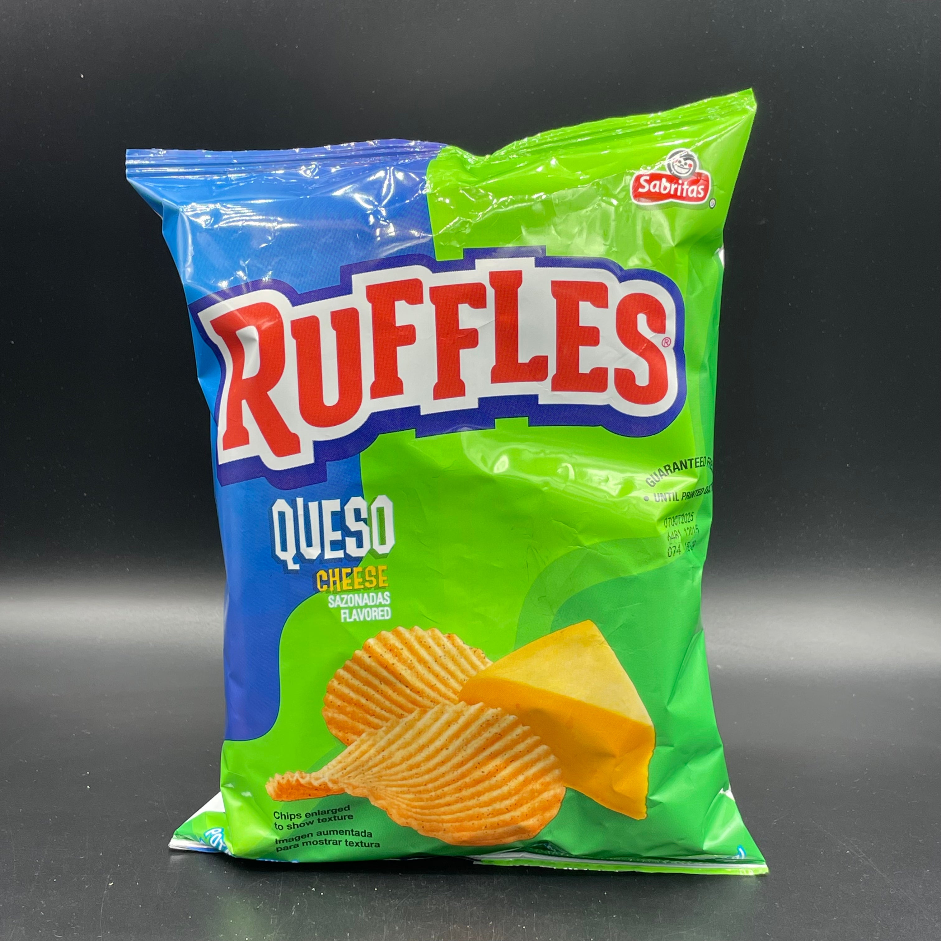 Ruffles Queso - Cheese Flavoured Chips 60g (MEXICO)