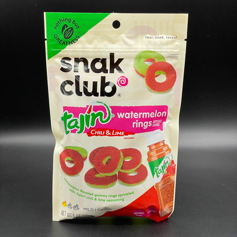 Snak Club - Tajin Chili & Lime Seasoned Watermelon Rings! 142g (USA)