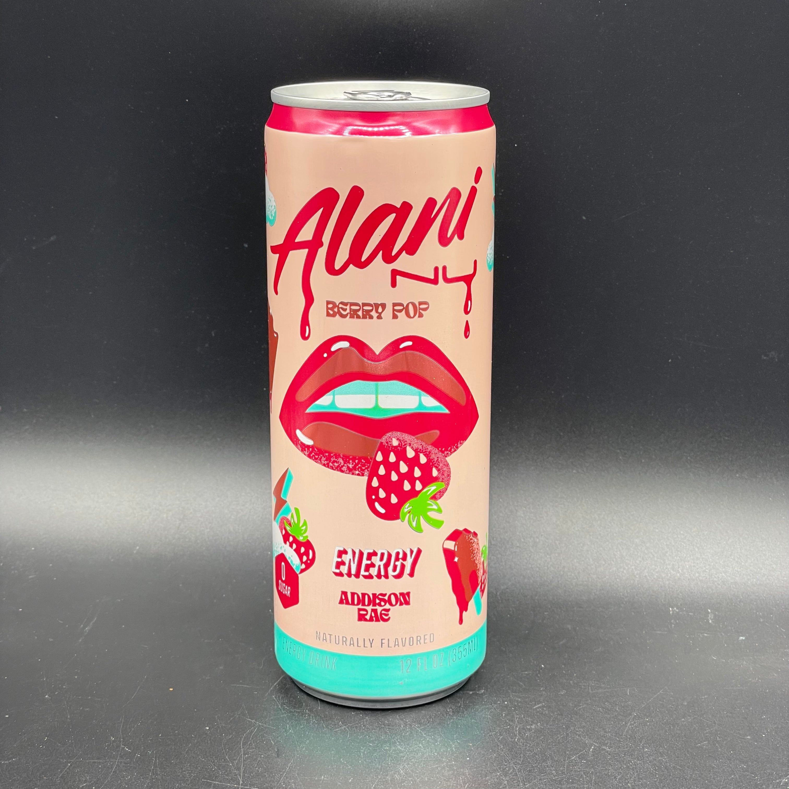 NEW Alani Nu Energy Drink Berry Pop Flavour (Addison Rae Edition). Z Alani Energy Drink New Flavors 2025