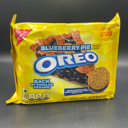 LIMITED EDITION Oreo Blueberry Pie! Graham Flavoured Cookie with Blueberry Flavoured Creme 303g (USA) LIMITED EDITION