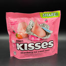 Hershey’s Kisses Strawberry Ice Cream Cone - Strawberry Flavoured Creme and Cookies 255g (USA)