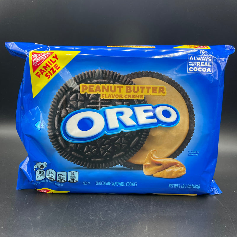 Oreo - Peanut Butter Creme, Family Size 482g (USA)